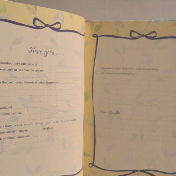 The Grandmother Book by Andy and Susan Hilford Hardcover 2008 NEW - Picture 5 of 6